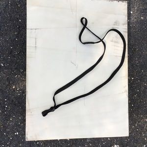 Lanyard cotton string plastic clip OS